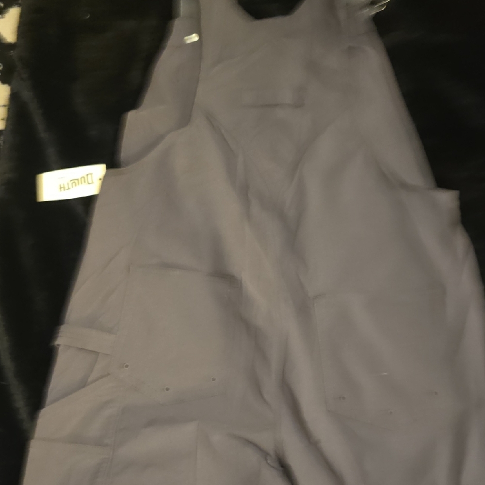 Duluth Trading Co Gray Bib Overalls - Picture 5 of 5